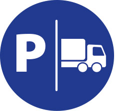 LKW Parken Icon