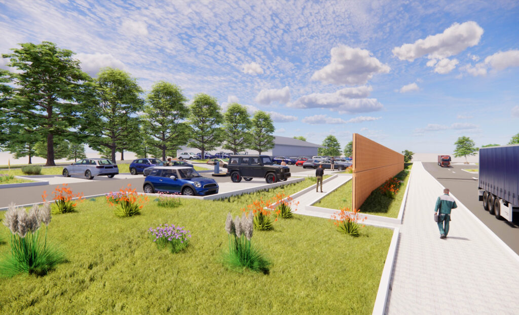 Abbildung vom Mobilitätszentrum Dasing